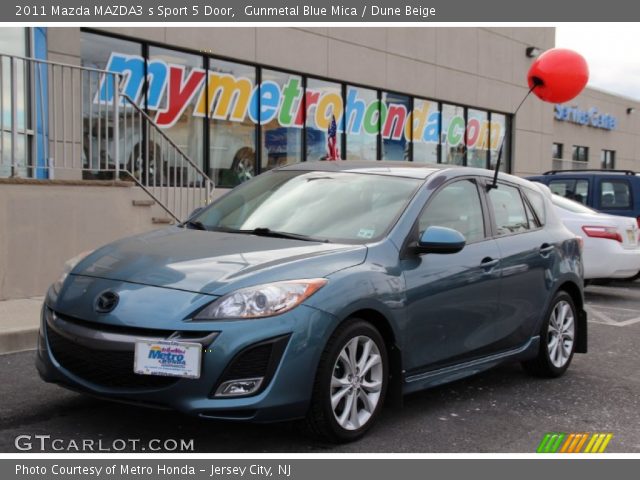 2011 Mazda MAZDA3 s Sport 5 Door in Gunmetal Blue Mica