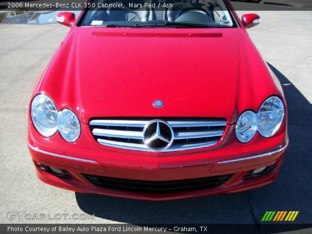 2006 Mercedes-Benz CLK 350 Cabriolet in Mars Red