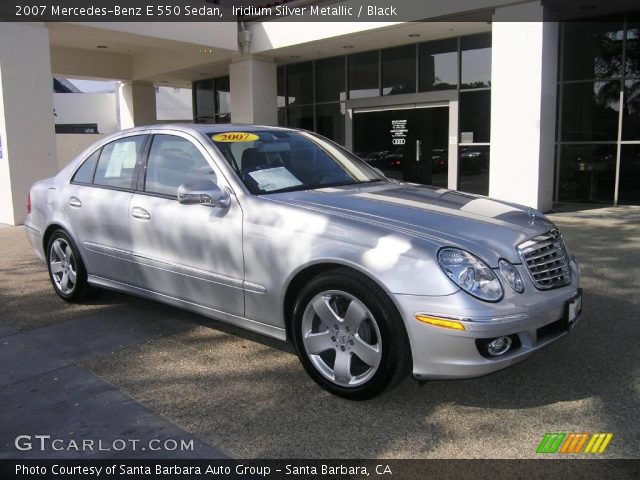 2007 Mercedes-Benz E 550 Sedan in Iridium Silver Metallic