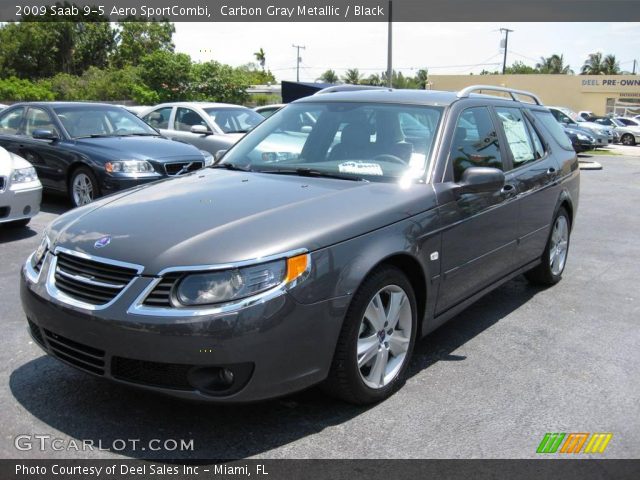 2009 Saab 9-5 Aero SportCombi in Carbon Gray Metallic