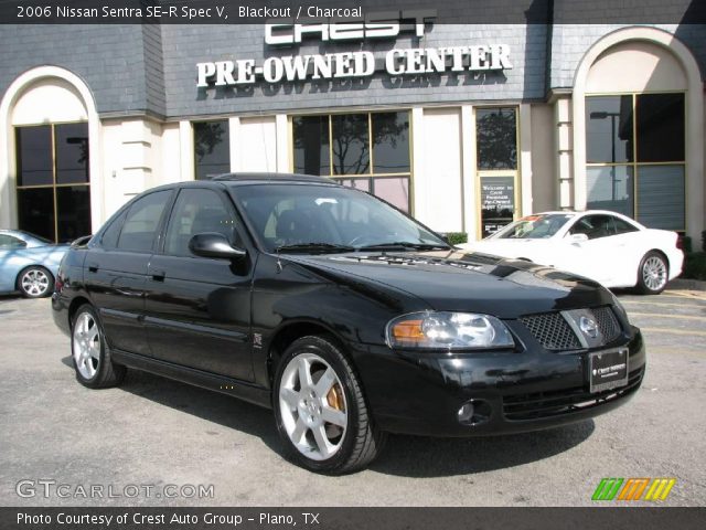 2006 Nissan Sentra SE-R Spec V in Blackout
