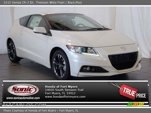 2015 Honda CR-Z EX in Premium White Pearl
