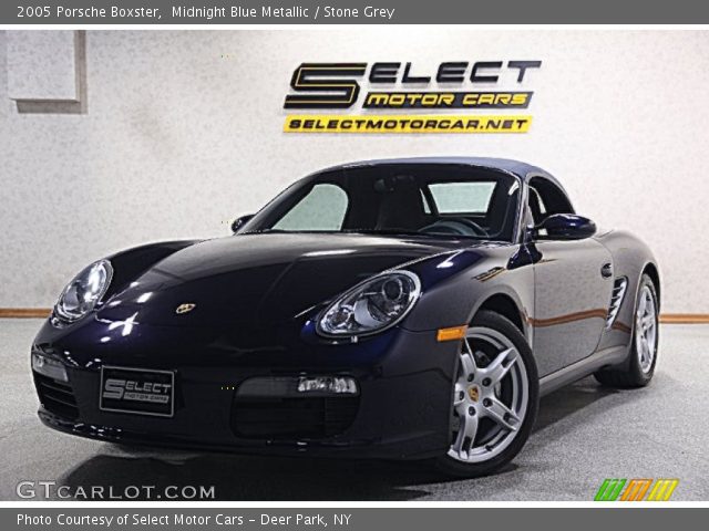 2005 Porsche Boxster  in Midnight Blue Metallic