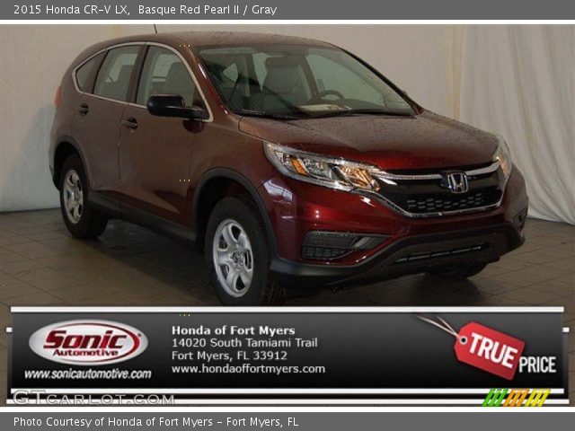 2015 Honda CR-V LX in Basque Red Pearl II