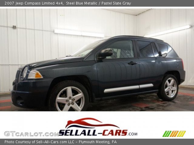 2007 Jeep Compass Limited 4x4 in Steel Blue Metallic