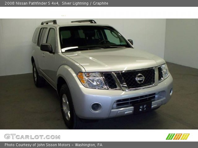 2008 Nissan Pathfinder S 4x4 in Silver Lightning