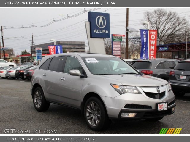 2012 Acura MDX SH-AWD Advance in Palladium Metallic