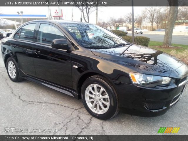 2012 Mitsubishi Lancer SE AWD in Tarmac Black Pearl