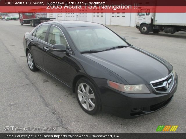 2005 Acura TSX Sedan in Nighthawk Black Pearl