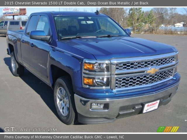 2015 Chevrolet Silverado 1500 LT Double Cab in Deep Ocean Blue Metallic