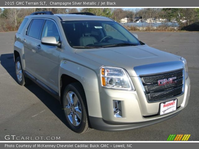 2015 GMC Terrain SLT in Champagne Silver Metallic