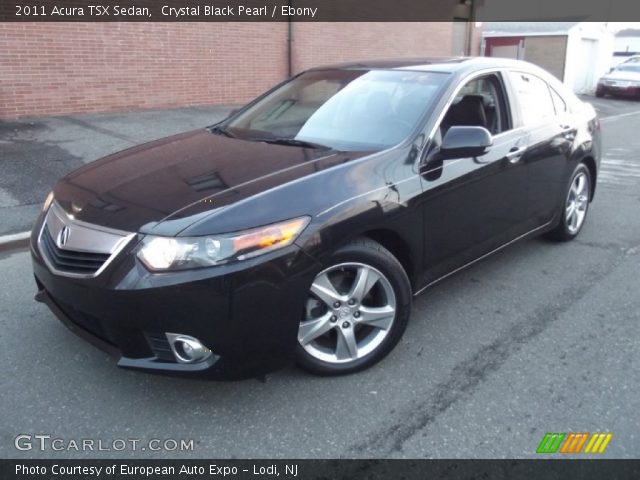 2011 Acura TSX Sedan in Crystal Black Pearl