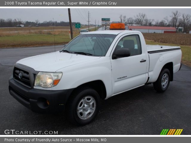 2008 Toyota Tacoma Regular Cab in Super White
