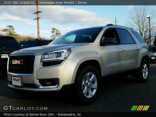 2015 GMC Acadia SLE in Champagne Silver Metallic