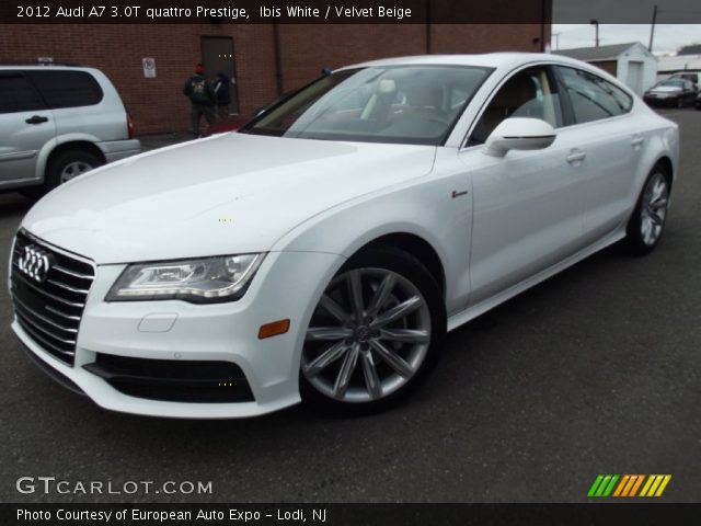 2012 Audi A7 3.0T quattro Prestige in Ibis White