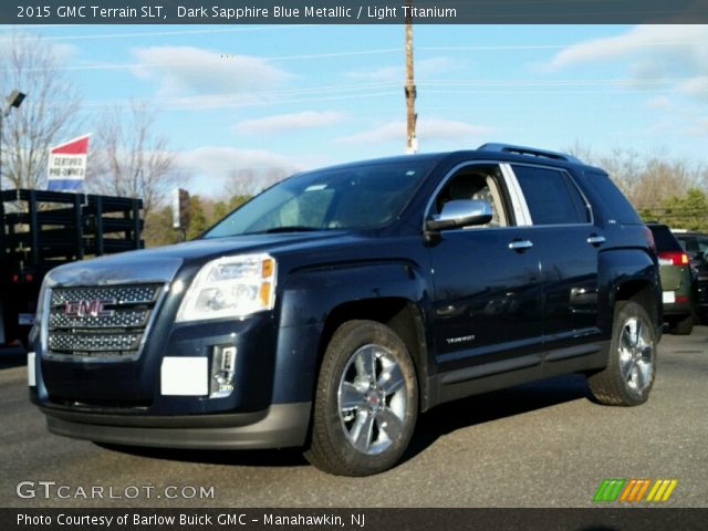 2015 GMC Terrain SLT in Dark Sapphire Blue Metallic