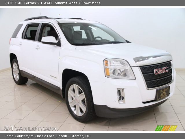 2010 GMC Terrain SLT AWD in Summit White