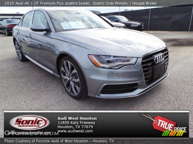 2015 Audi A6 3.0T Premium Plus quattro Sedan in Quartz Gray Metallic