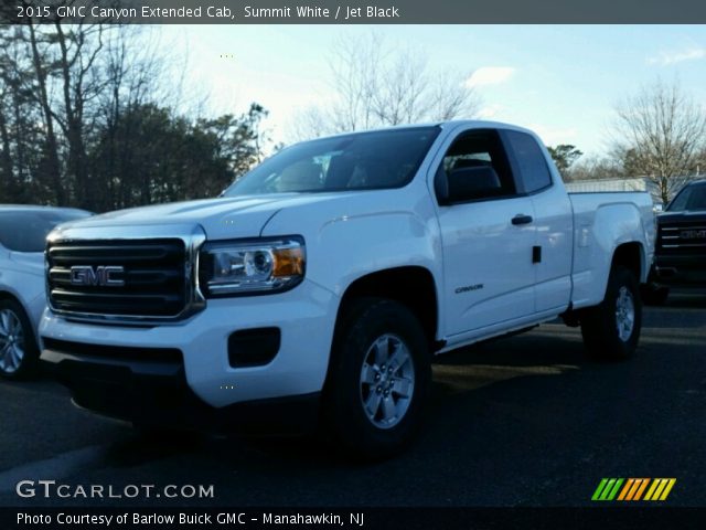 2015 GMC Canyon Extended Cab in Summit White