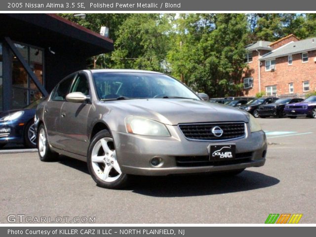 2005 Nissan Altima 3.5 SE in Polished Pewter Metallic
