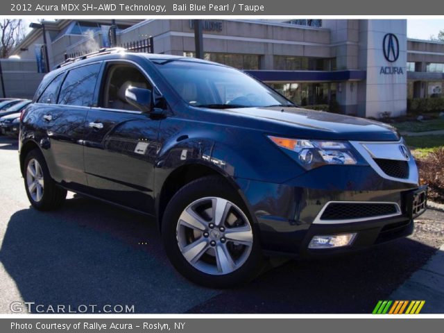 2012 Acura MDX SH-AWD Technology in Bali Blue Pearl