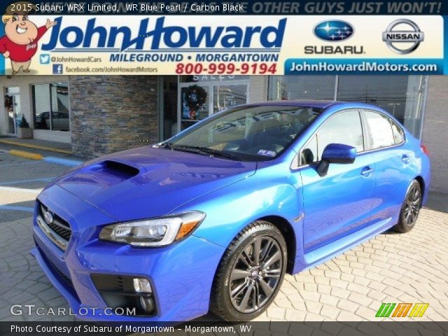 2015 Subaru WRX Limited in WR Blue Pearl