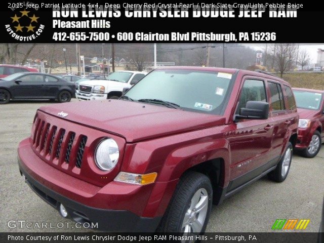 2015 Jeep Patriot Latitude 4x4 in Deep Cherry Red Crystal Pearl