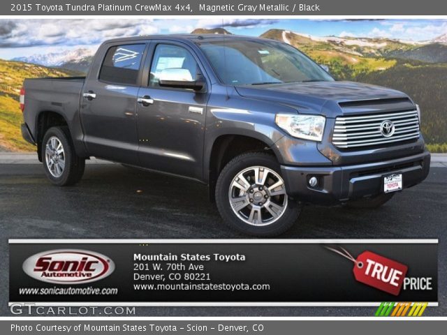 2015 Toyota Tundra Platinum CrewMax 4x4 in Magnetic Gray Metallic