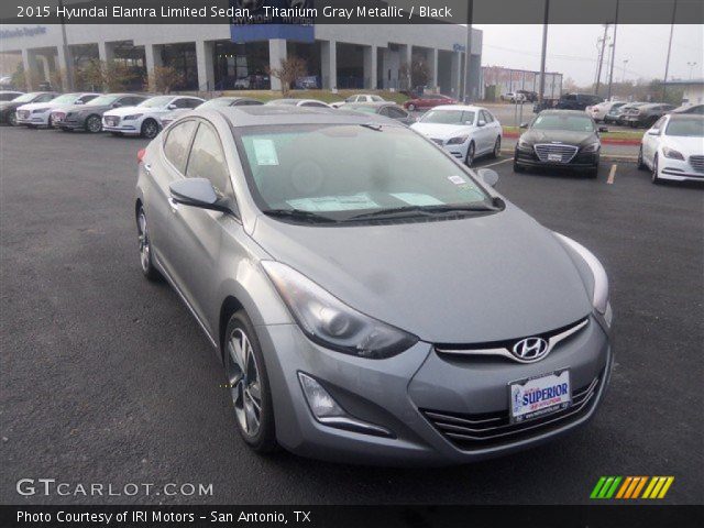 2015 Hyundai Elantra Limited Sedan in Titanium Gray Metallic
