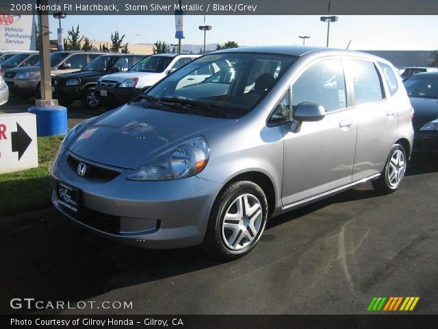 2008 Honda Fit Hatchback in Storm Silver Metallic