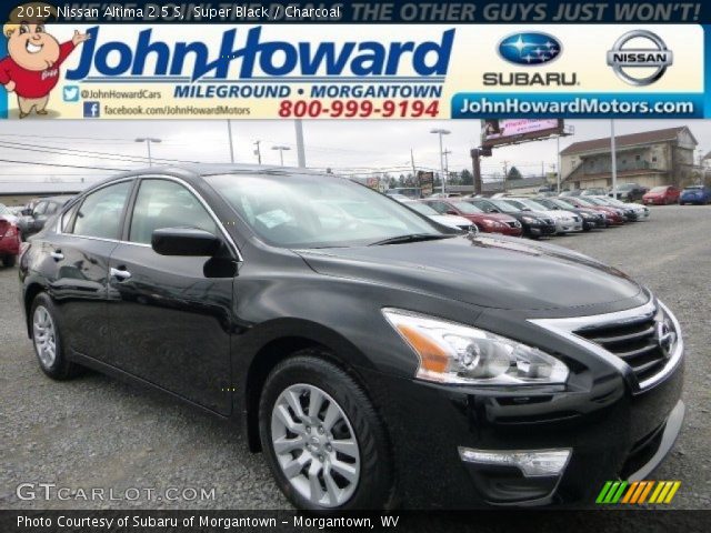 2015 Nissan Altima 2.5 S in Super Black