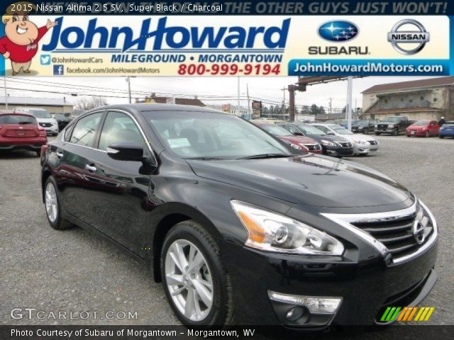 2015 Nissan Altima 2.5 SV in Super Black