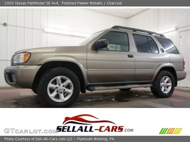 2003 Nissan Pathfinder SE 4x4 in Polished Pewter Metallic