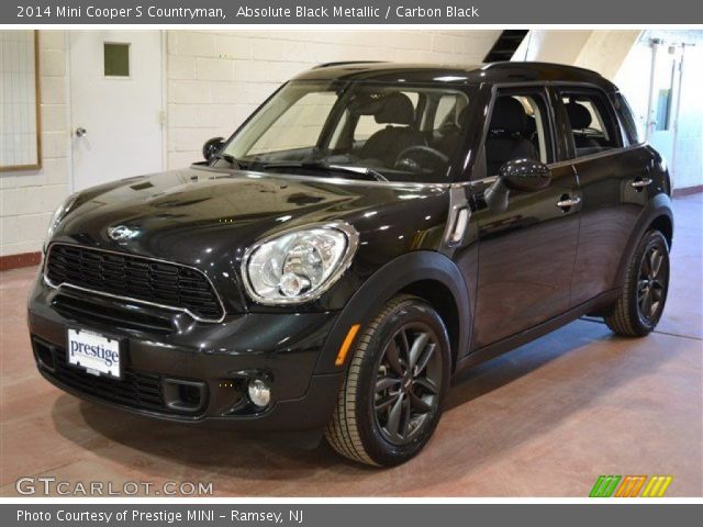 2014 Mini Cooper S Countryman in Absolute Black Metallic
