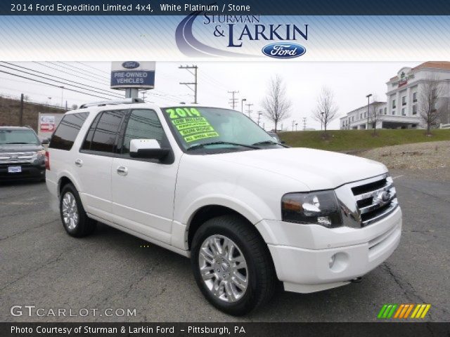 2014 Ford Expedition Limited 4x4 in White Platinum