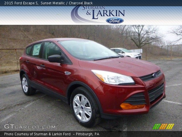 2015 Ford Escape S in Sunset Metallic