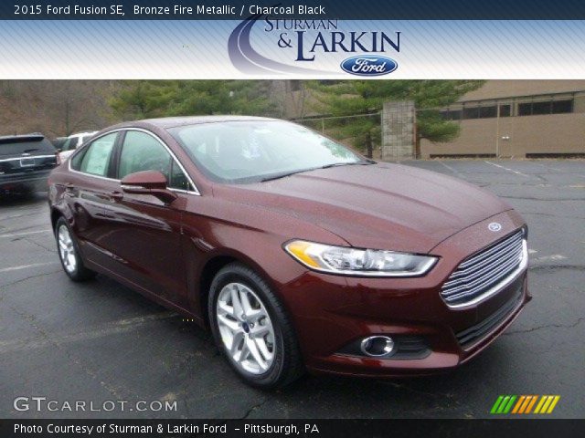 2015 Ford Fusion SE in Bronze Fire Metallic