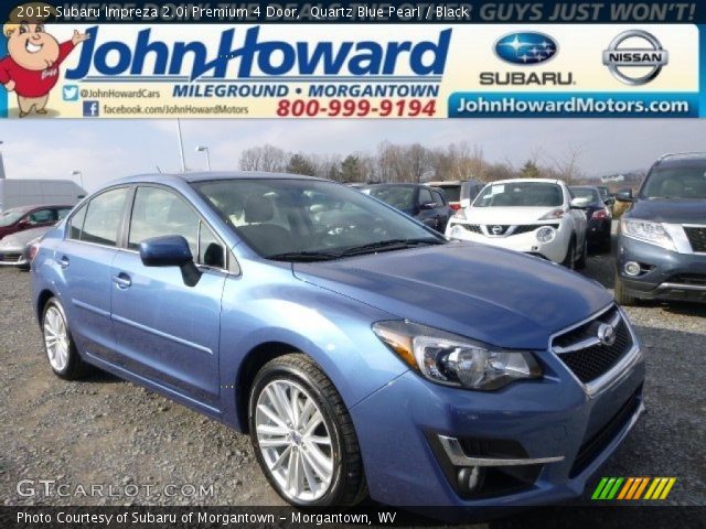 2015 Subaru Impreza 2.0i Premium 4 Door in Quartz Blue Pearl