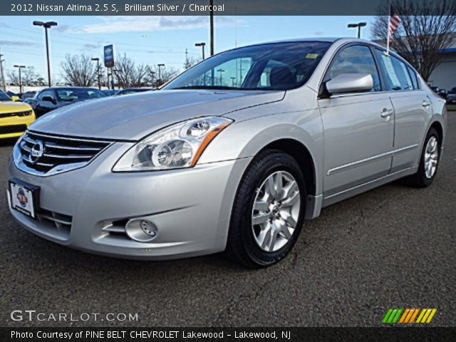 2012 Nissan Altima 2.5 S in Brilliant Silver