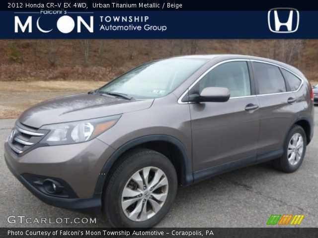 2012 Honda CR-V EX 4WD in Urban Titanium Metallic