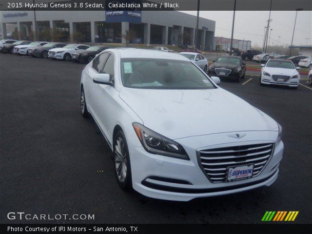 2015 Hyundai Genesis 3.8 Sedan in Casablanca White