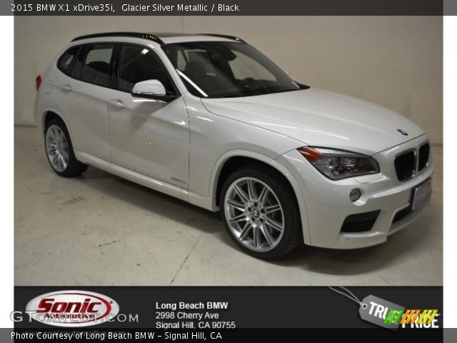 2015 BMW X1 xDrive35i in Glacier Silver Metallic