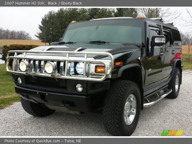 2007 Hummer H2 SUV in Black