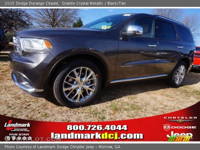2015 Dodge Durango Citadel in Granite Crystal Metallic