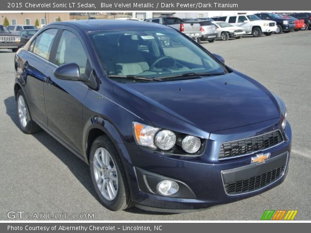2015 Chevrolet Sonic LT Sedan in Blue Velvet Metallic