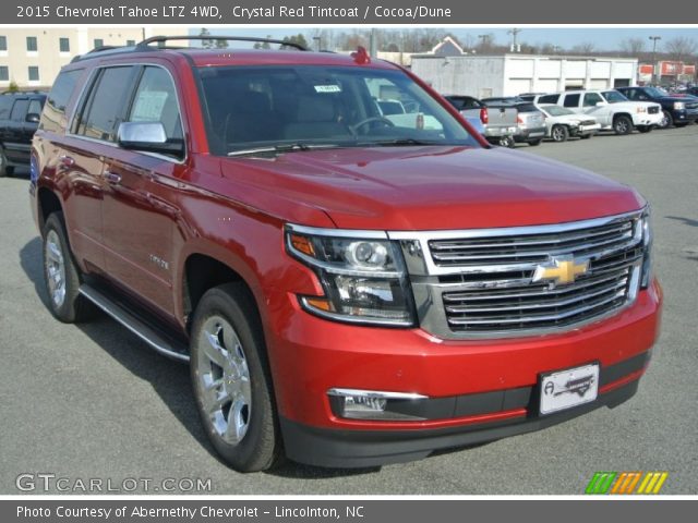 2015 Chevrolet Tahoe LTZ 4WD in Crystal Red Tintcoat