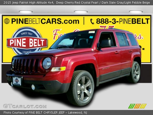 2015 Jeep Patriot High Altitude 4x4 in Deep Cherry Red Crystal Pearl