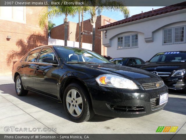 2007 Chevrolet Impala LS in Black