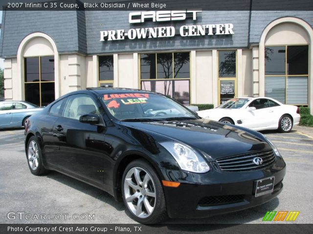2007 Infiniti G 35 Coupe in Black Obsidian