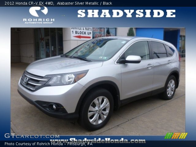 2012 Honda CR-V EX 4WD in Alabaster Silver Metallic